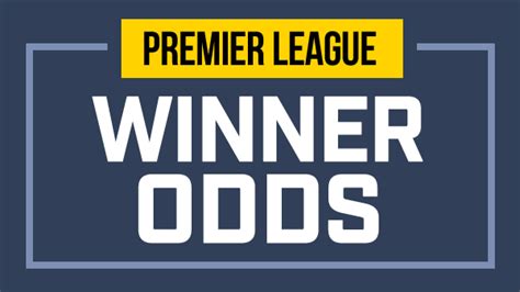 odds to win premier league 2020 21|Premier League Winner Odds 2020/21 .